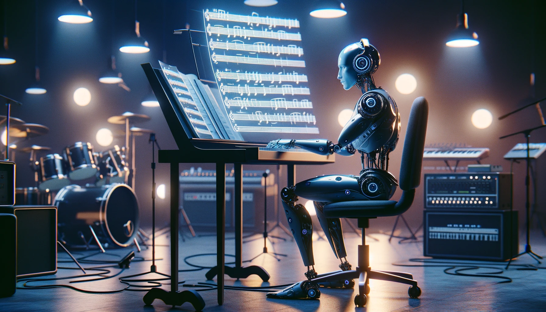 futura da música com inteligência artificial